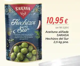 Cash Ifa Aceituna Aliñada Sarasa Hechizos Del Sur 2.5kg oferta