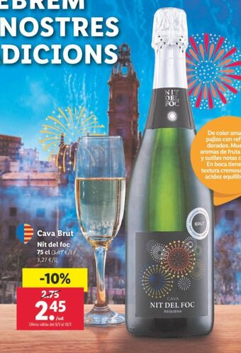 Lidl Cava Brut oferta