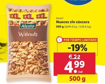 Lidl Nueces alesto oferta