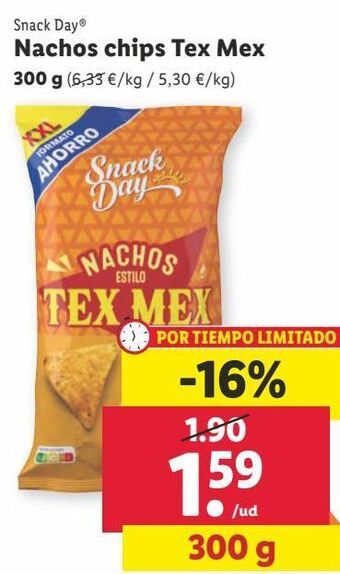 Lidl Nachos snack day oferta