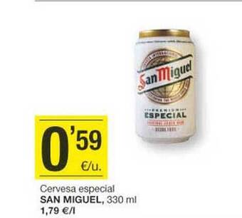 BonpreuEsclat Cervesa especial san miguel oferta
