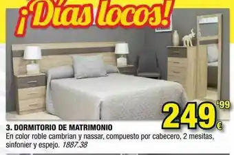 Rapimueble Dormitorio De Matrimonio 1887.38 oferta