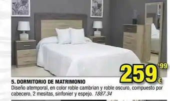 Rapimueble Dormitorio De Matrimonio 1887.34 oferta