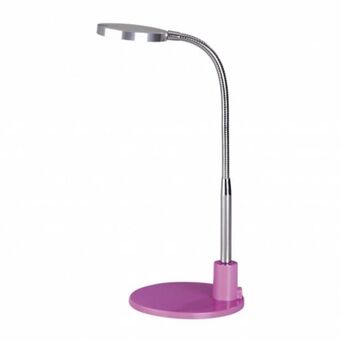 Lúzete Flexo led oliver lila-cromo oferta