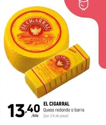 Coviran El Cigarral Queso redondo o barra oferta