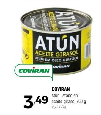 Coviran Coviran Atún Listado en Aceite Girasol oferta