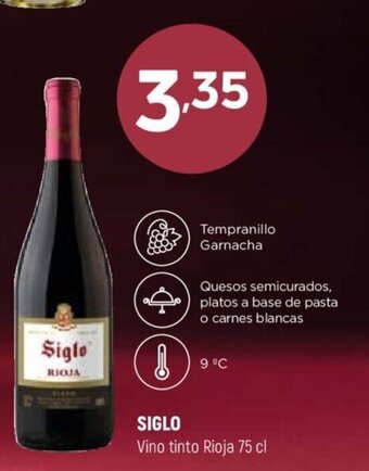 Coviran Siglo Vino Tinto Rioja oferta