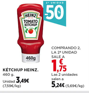 Hipercor Kétchup Heinz oferta