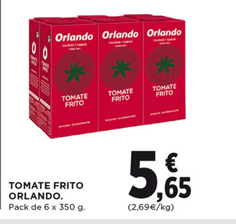 Hipercor Tomate Frito Orlando oferta