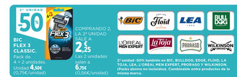Hipercor Bic Flex 3 Classic oferta