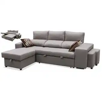 Ahorro Total Sofá chaise longue cama estela 245 cm. en ahorro total oferta