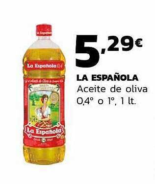 Supermercados Lupa La española aceite de oliva oferta