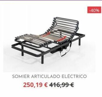 Hogarium Somier articulado oferta