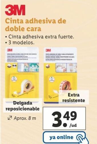 Lidl Cinta adhesiva 3m oferta