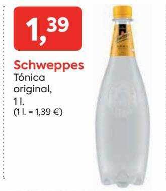 Suma Supermercados Schweppes tónica original oferta