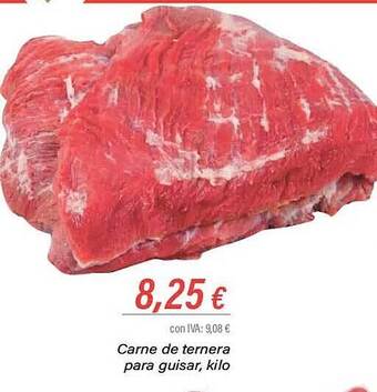 Cash Ifa Carne de ternera para guisar oferta