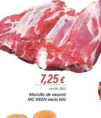 Cash Ifa Morcillo de vacuno mc keen vacio oferta