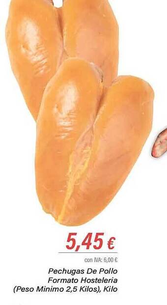 Cash Ifa Pechugas de pollo formato hosteleria oferta