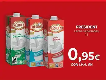 CashDiplo Président leche variedades oferta