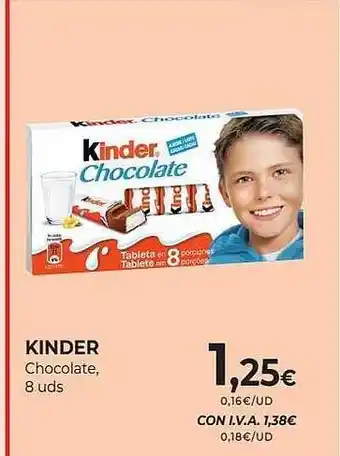 CashDiplo Kinder chocolate 8 oferta