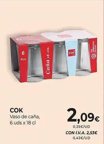 CashDiplo Cok vaso de caña oferta
