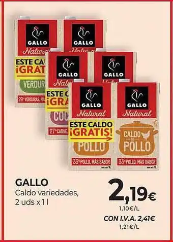 CashDiplo Gallo caldo variedades oferta