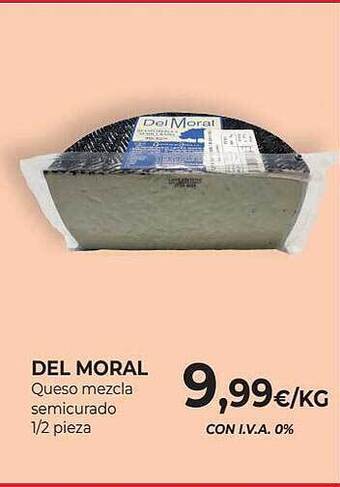 CashDiplo Del moral queso mezcla semicurado oferta