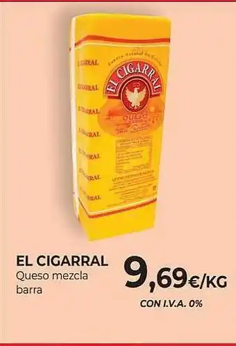 CashDiplo El cigarral queso mezcla barra oferta