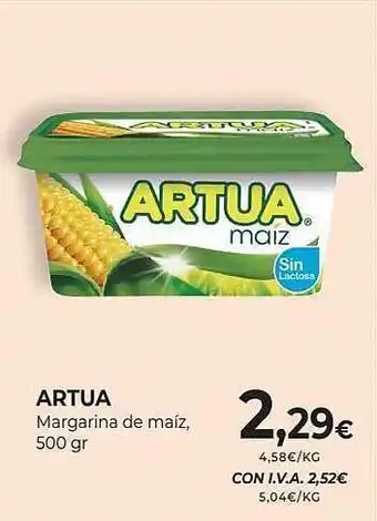 CashDiplo Artua margarina de maiz oferta