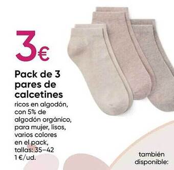 Pepco Pack de 3 pares de calcetines oferta