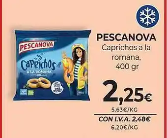 CashDiplo Pescanova caprichos a la romana oferta