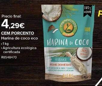 Costco Cem porcento harina de coco eco oferta