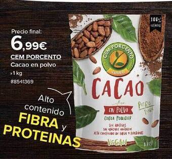 Costco Cem porcento cacao en polvo oferta