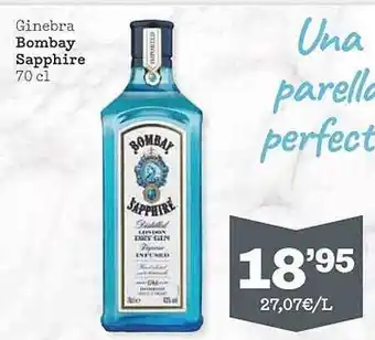 Sorli Ginebra bombay sapphire oferta