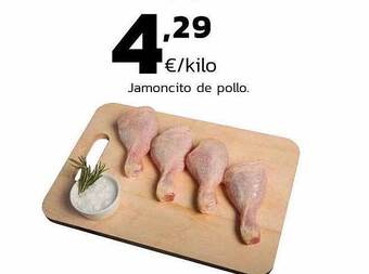 Supermercados Lupa Jamoncito de pollo oferta