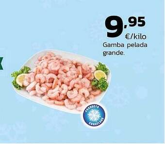 Supermercados Lupa Gamba pelada grande oferta