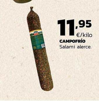 Supermercados Lupa Campofrío salami alerce oferta
