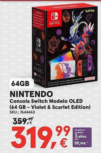 Worten Nintendo consola switch modelo oled oferta
