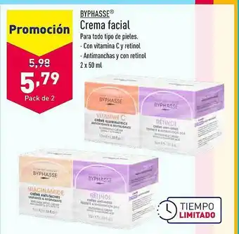 ALDI Byphasse crema facial oferta