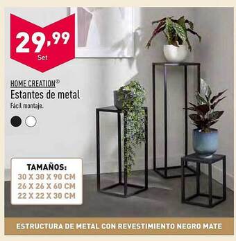 ALDI Home creation estantes de metal oferta