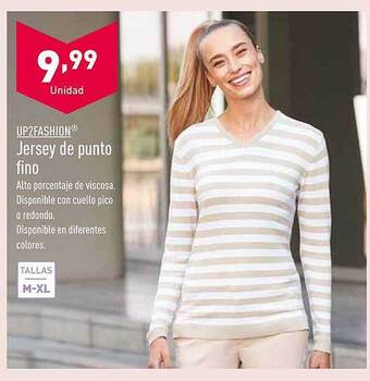 ALDI Up2fashion jersey de punto fino oferta