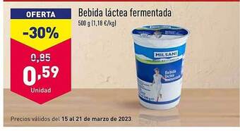 ALDI Bebida láctea fermentada oferta
