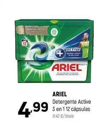 Coviran Ariel detergente active 3 en 112 cápsulas oferta