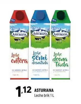 Coviran Asturiana leche brik oferta