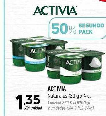Coviran Activia naturales oferta