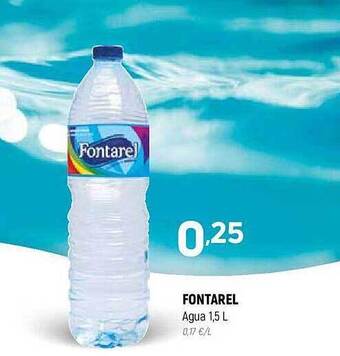 Coviran Fontarel agua oferta