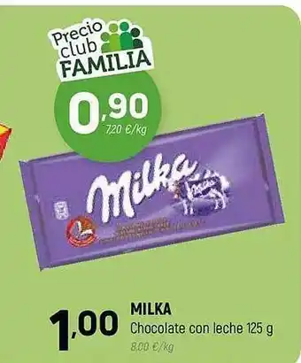 Coviran Milka chocolate con leche oferta