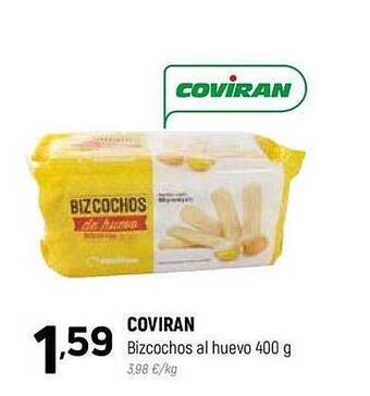Coviran Coviran bizcochos al huevo oferta