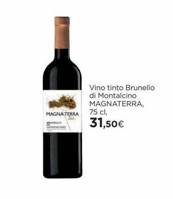 Hipercor Vino tinto brunello di montalcino magnaterra oferta
