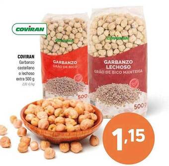 Coviran Coviran garbanzo castellano o lechoso extra oferta